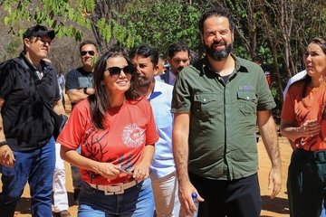 Ministro visita ao Parque Nacional da Serra da Capivara